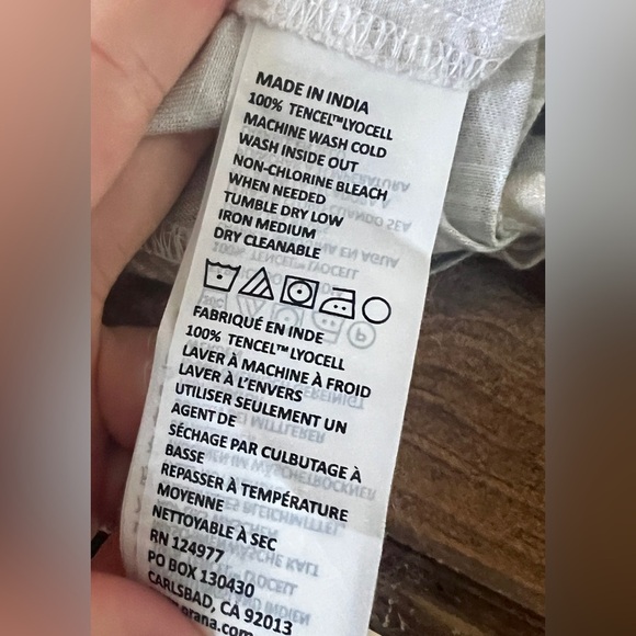 PrAna NWT Palm Tie Front Tencel McKenzie Tank - Small - Picture 10 of 10